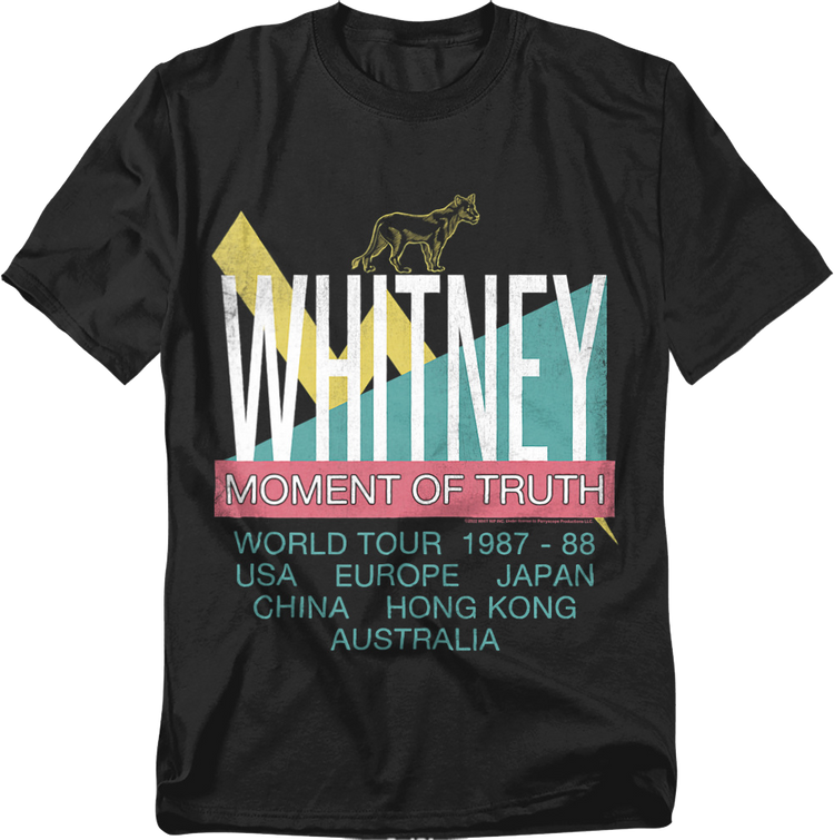 Moment Of Truth World Tour Whitney Houston T-Shirt