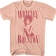 Monochrome Whitney Houston T-Shirt thumbnail