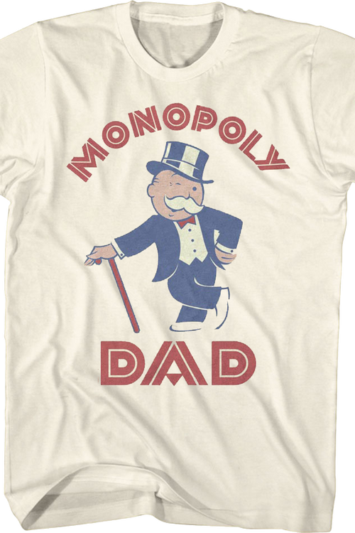 Monopoly Dad Rich Uncle Pennybags Monopoly T-Shirt