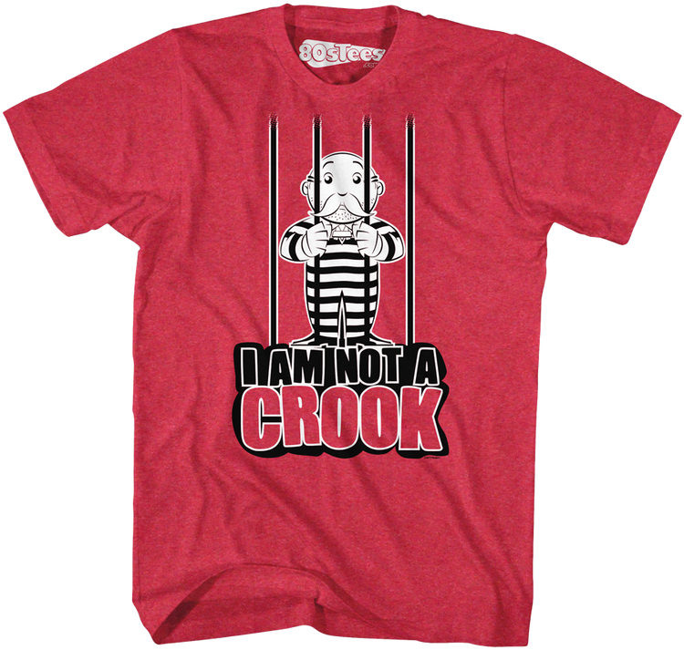 Monopoly Not A Crook Shirt