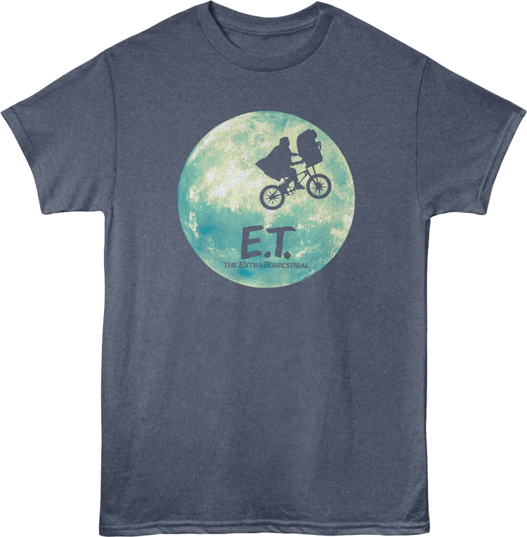 Moon Silhouette E.T. The Extra-Terrestrial T-Shirt
