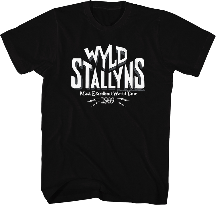 Most Excellent World Tour Bill & Ted's Excellent Adventure T-Shirt