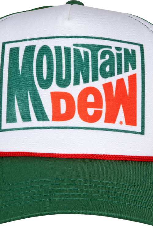 Mountain Dew Adjustable Trucker Hat
