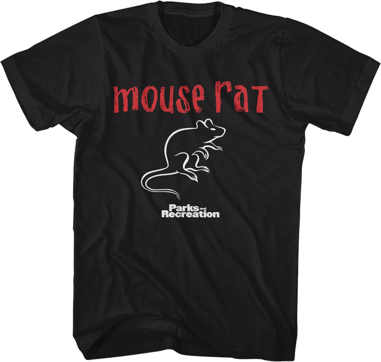 Mouse Rat Logo Parks and Recreation T-Shirt