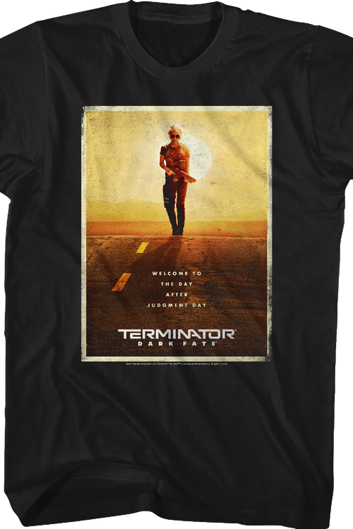 Movie Poster Terminator Dark Fate T-Shirt