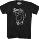Simple Mr. Munch Strut Chuck E. Cheese T-Shirt thumbnail