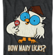 Mr. Owl How Many Licks Tootsie Pop T-Shirt thumbnail