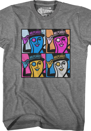 Mr. Peanut Pop Art Planters T-Shirt