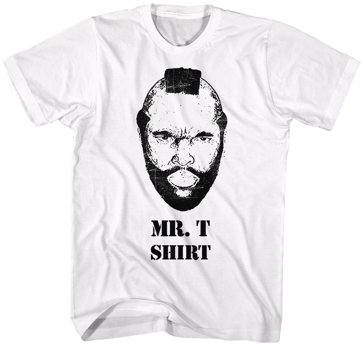 Black and White Mr. T Shirt