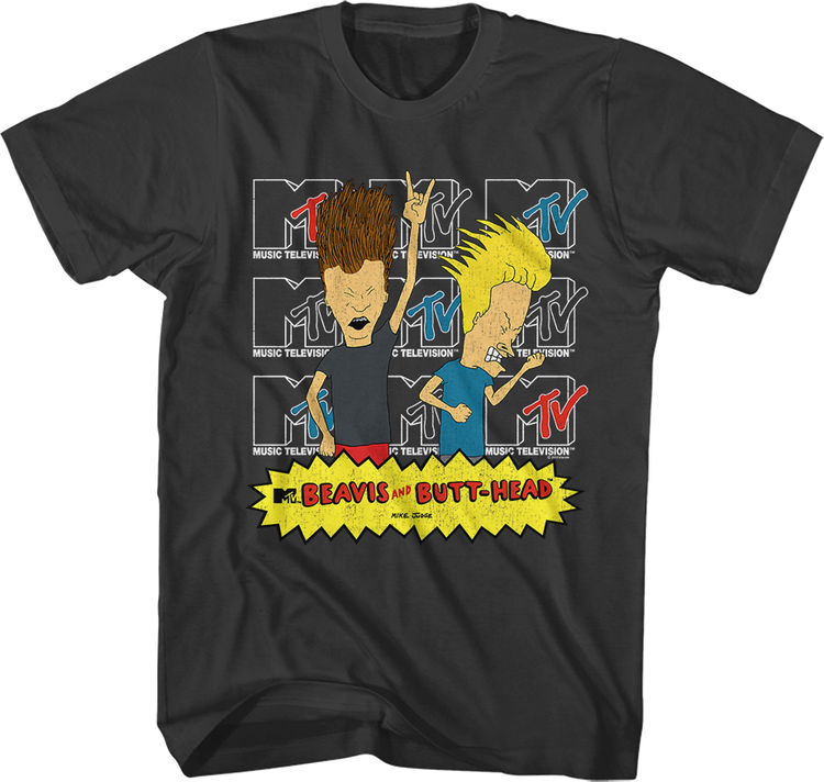MTV Logos Beavis and Butt-Head T-Shirt