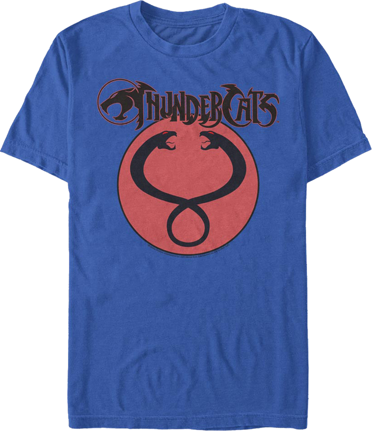 Mumm-Ra Snake Heads Logo ThunderCats T-Shirt