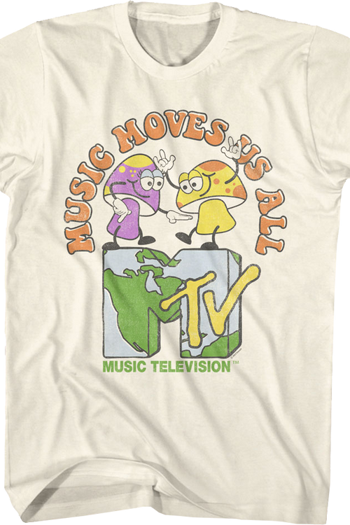 Music Moves Us All MTV Shirt