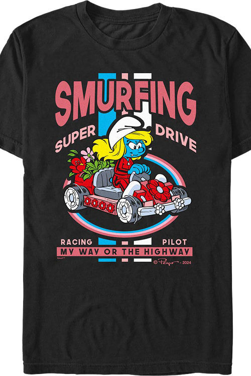 My Way Or The Highway Smurfs T-Shirt