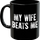 My Wife Beats Me Coffee Mug