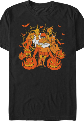 Mystery Inc. Jack-o'-Lanterns Scooby-Doo T-Shirt