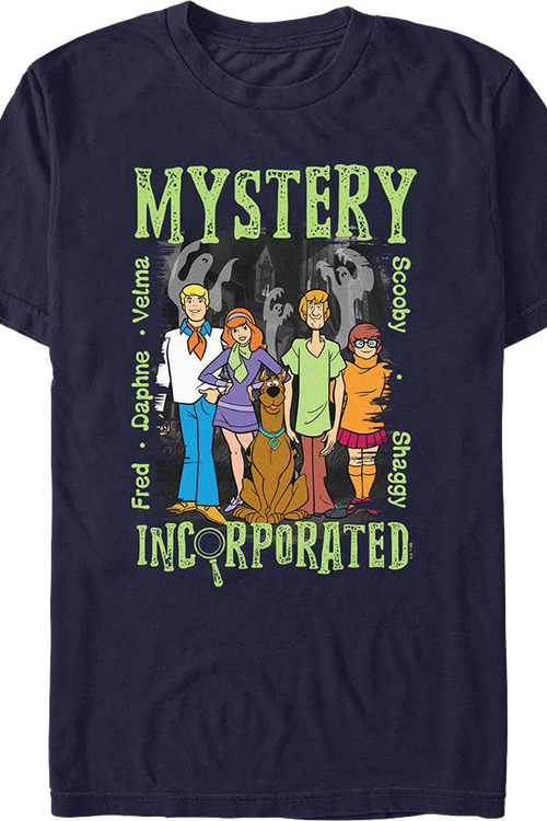Mystery Incorporated Names Scooby-Doo T-Shirt