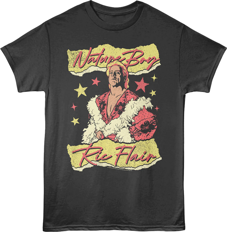 Nature Boy Stars Ric Flair T-Shirt
