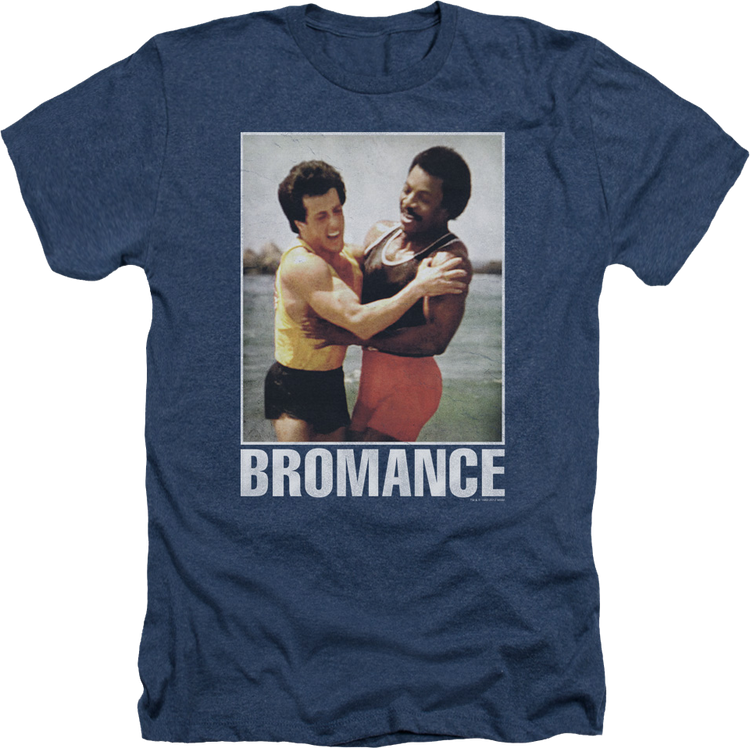 Navy Heather Bromance Rocky T-Shirt