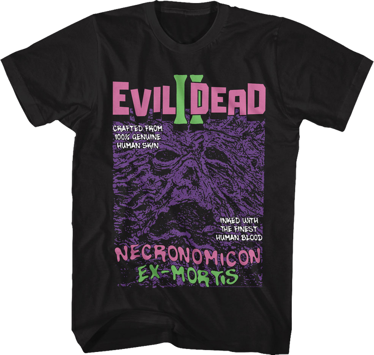 Necronomicon Ex-Mortis Evil Dead II T-Shirt