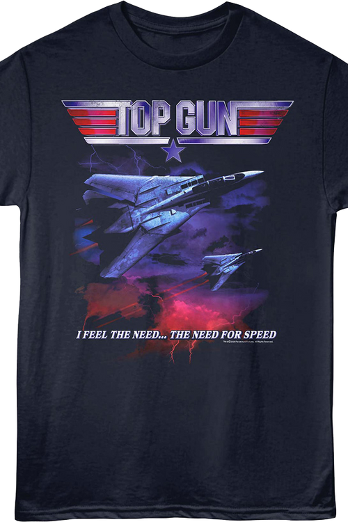 Need For Speed Flyby Top Gun T-Shirt
