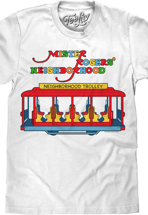 Neighborhood Trolley Mr. Rogers T-Shirt