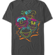 Neon Chalk Sketches Muppets T-Shirt thumbnail