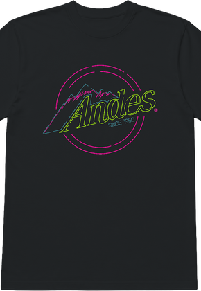 Neon Logo Andes Mints T-Shirt