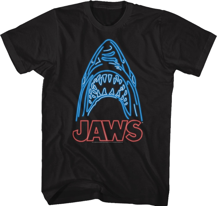 Neon Shark Jaws T-Shirt