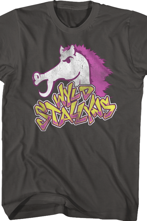 Neon Wyld Stallyns Bill and Ted's Excellent Adventure T-Shirt