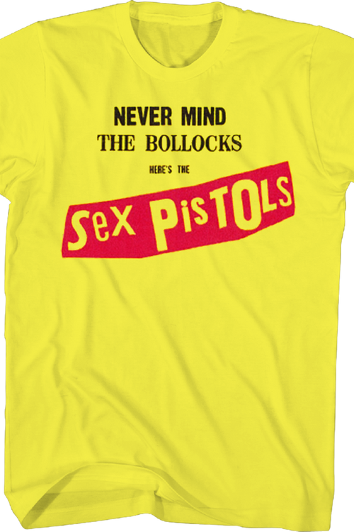 Never Mind The Bollocks, Here's The Sex Pistols T-Shirt