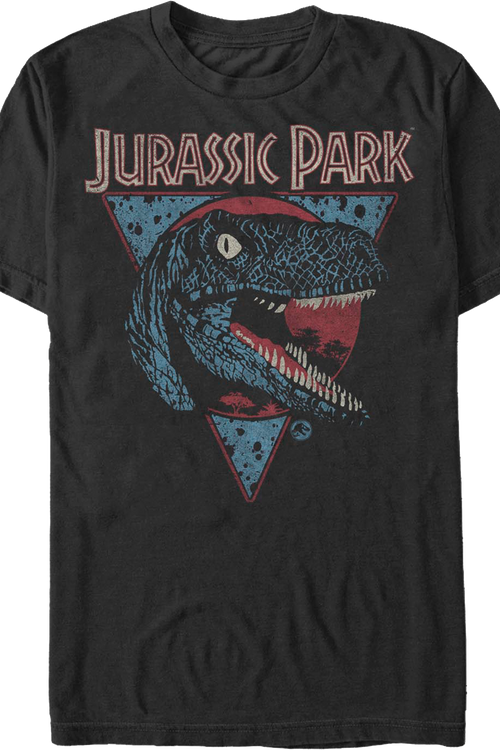 New Wave Dinosaur Jurassic Park T-Shirt