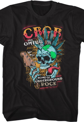 New York Skull CBGB T-Shirt