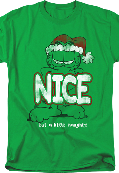 Nice But A Little Naughty Garfield T-Shirt