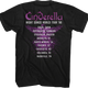 Night Songs World Tour Cinderella T-Shirt thumbnail