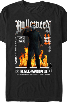 Nightmare Flames Halloween II T-Shirt
