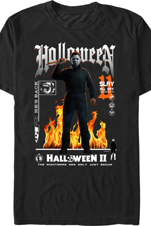 Nightmare Flames Halloween II T-Shirt