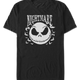 Nightmare Jack Skellington Skull Nightmare Before Christmas T-Shirt thumbnail