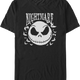 Nightmare Jack Skellington Skull Nightmare Before Christmas T-Shirt thumbnail
