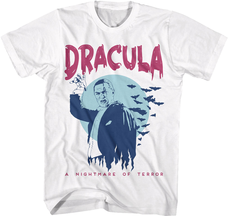 Nightmare Of Terror Dracula Bela Lugosi T-Shirt