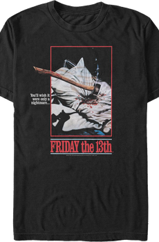 Nightmare Poster Friday the 13th T-Shirt