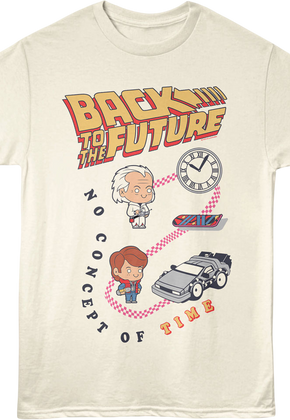No Concept Of Time Back To The Future T-Shirt
