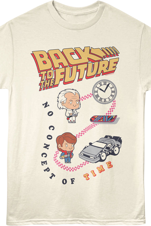 No Concept Of Time Back To The Future T-Shirt
