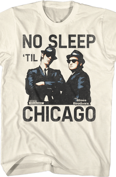 No Sleep 'Til Chicago Blues Brothers T-Shirt