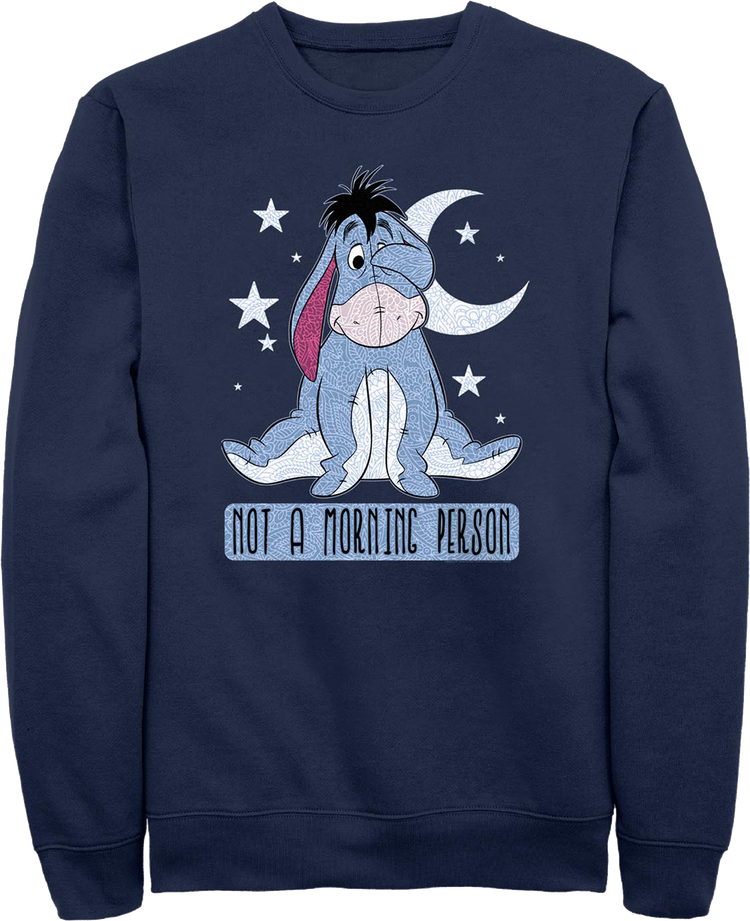 Not A Morning Person Winnie The Pooh Sweatshirt