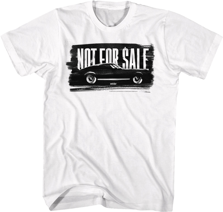 Not For Sale John Wick T-Shirt
