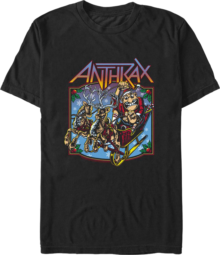Not Man Is Coming To Town Anthrax T-Shirt