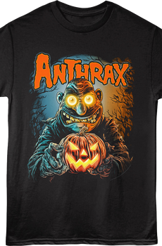 Not Man Jack-o'-Lantern Anthrax T-Shirt