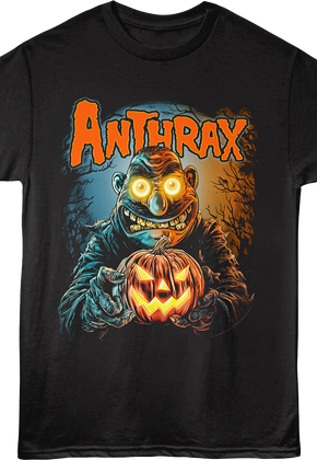 Not Man Jack-o'-Lantern Anthrax T-Shirt