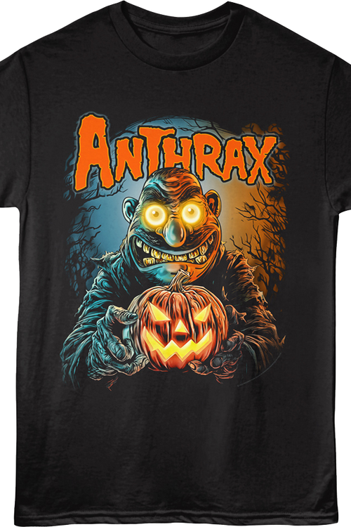 Not Man Jack-o'-Lantern Anthrax T-Shirt