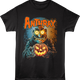 Not Man Jack-o'-Lantern Anthrax T-Shirt thumbnail